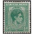 St Kitts & Nevis 1938 SG68 1/2d Green Mounted M...