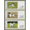 ATM Mi 78/80: 7, 10 & 14 Kr. 50 Dogs.