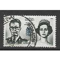 MEXICO 1965 AIR $2 KING BAUDOUIN AND QUEEN FABI...