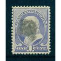 Used 212 1c Benjamin Franklin Fine M01404
