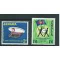 jamaica stamps mnh salvation army set 1965 sg24...
