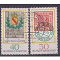 GERMANY 1978 STAMP DAY PAIR SET USED SG1871-2 #1
