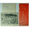 Franciszka Themerson - Gallery One, 3 Invitations by Franciszka Themerson