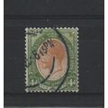 SouthAfrica.SG10 4d Orange-Yellow and Olive-Gre...