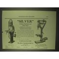 1922 Silver Ban Saw and Upright Drill Ad