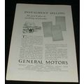 1929 General Motors Ad, Installment Selling!!