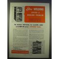 1946 General Electric Inert-Arc Process Ad - Welding