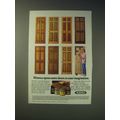 1989 Minwax Finish Ad - Minwax opens more doors to your imagination