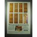 1989 Minwax Stain Ad - Opens More Doors to Imagination