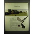 1991 Daiwa Hi-Trac Irons Golf Club Ad - Short W...