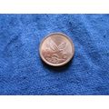 1997 SOUTH AFRICA 2 CENTS COIN. ( Fish Eagle )