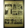 1950 Woodbury Facial Soap Ad - Here comes the Bride another Woodbury Deb marries