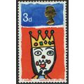 1966 Christmas 3d Multicoloured SG713 UM