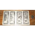 1987 DISNEY DOLLAR FACTS CARD - KEY FACTS FOR D...