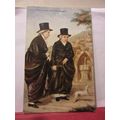 THE LADIES OF LLANGOLLEN, WALES unused antque p...