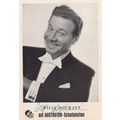 Willie Willy Hofmann German Opera Singer Hand S...