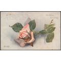 Birthday Greetings, Rose, c.1920 - Tuck's Oilet...