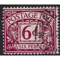 GB 1968 - 69 QE2 6d Purple Postage Due used No ...