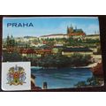Prague Praha 1970s mini souvenir colour booklet...