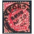 GB stamps 1902-10 KEV11 - 1d SG219 Oxford 34