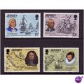 JERSEY 1976 BICENTENARY SG160 /163 SET 4 VALS F...