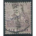 Barbados 1910 SG168 6d Dull & Bright Purple Fin...