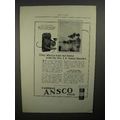 1923 Ansco No. 1 A Speedex Camera Ad - Turn Out...