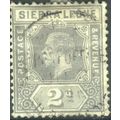 Sierra Leone 1912 - SG134 - 2d grey - KGV - used​