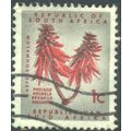 South Africa 1961 - SG 199 - 1c red/grey - Kaff...