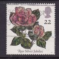 GB 1991 WORLD CONGRESS OF ROSES 22p USED SG1568