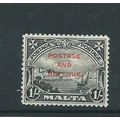 malta stamps sg186 sg 186 hm overprint