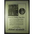 1922 Ryerson-Conradson Radial Ad - Drilling Time