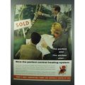 1960 Gas Council Ad - Perfect Central Heating S...