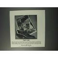 1963 Johnston & Murphy Shoes Ad - Night-Light