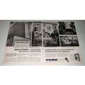 1963 York Yorkaire Air Conditioning Ad - On Command