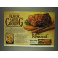 1978 Reynolds Brown-in-Bag Ad - Flavor Saver Cooking