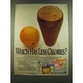 1983 Heinz Alba '77 Ad - Which has less Calories