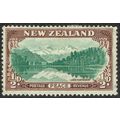 New Zealand 1946 Peace Issue ½d Green and Brown...