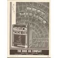OHIO OIL COMPANY 1937 Marathon Best Wishes Pros...