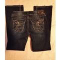 Womens Silver Jeans Suki Surplus W28L30 Denim B...