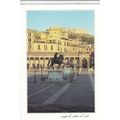Napoli Piazza Plebescito Italy Postcard unused VGC