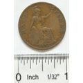 1932 halfpenny coin