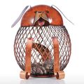 Handmade Pet Dog Piggy Bank Metal Craft Coin Mo...