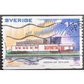 STAMP Sweden SG744 1973 1Kr Nordic House Reykja...