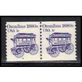 1897 1c Omnibus Fine MNH Dry Gum CNP Left 2 QA0169