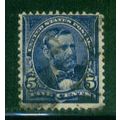 Used 281 5c Ulysses S. Grant Barely Clears M04815