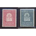 Norway Stamps Scott #560 To 561, Mint Hinged