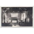 Grasmere Church Interior Cumbria Postcard S1