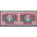 South Africa 1939 SG83 1d + 1d Green & Carmine ...