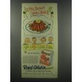1950 Royal Gelatin Ad - This dessert loves kids